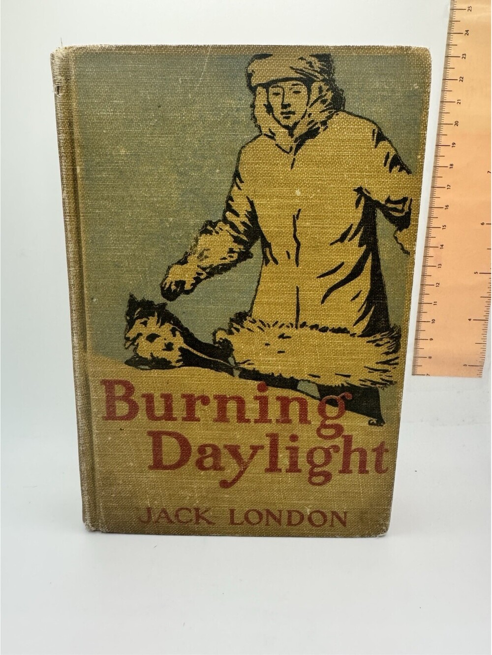 Burning Daylight by Jack London 1910 1st Edition Grosset & Dunlap